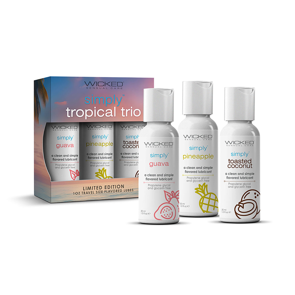 Wicked Sensual Care Simply Aqua Water-Based Lubricant