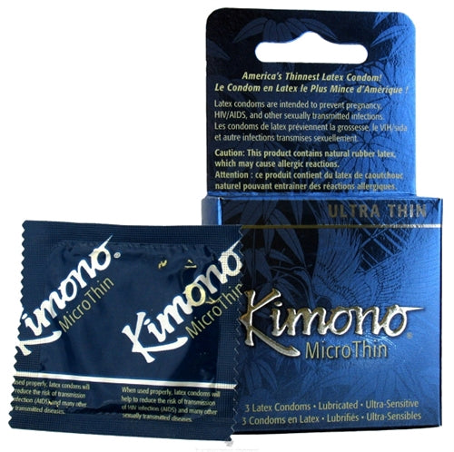 Kimono Micro-Thin Lubricated Condoms