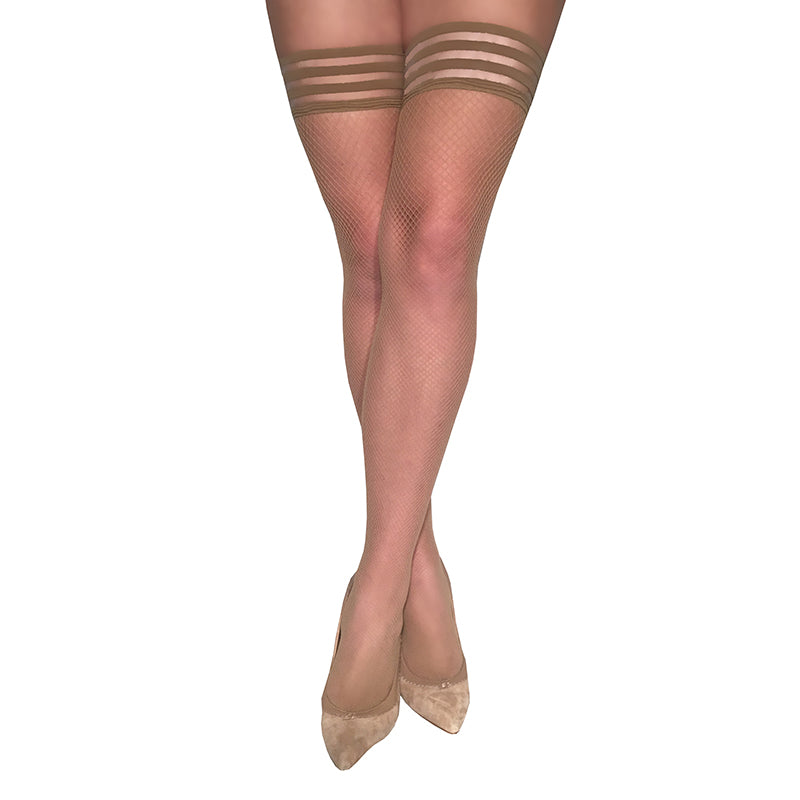 Kix'ies Samantha Fishnet Thigh-High