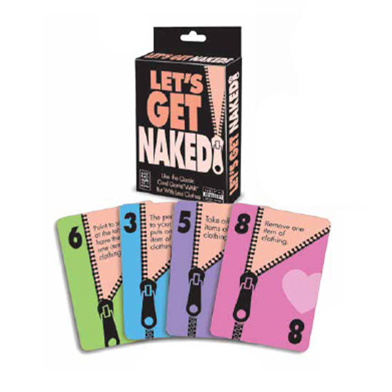 Lets Get Naked Party Card Game