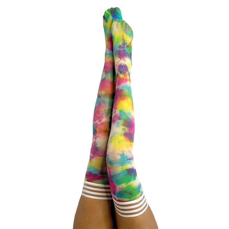 Kix'ies Gilly Tie Die Thigh-High
