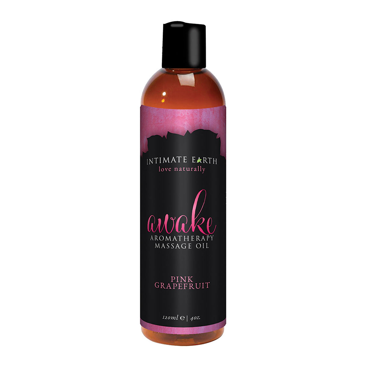 Intimate Earth Vegan Massage Oil - 4oz Honey Almond