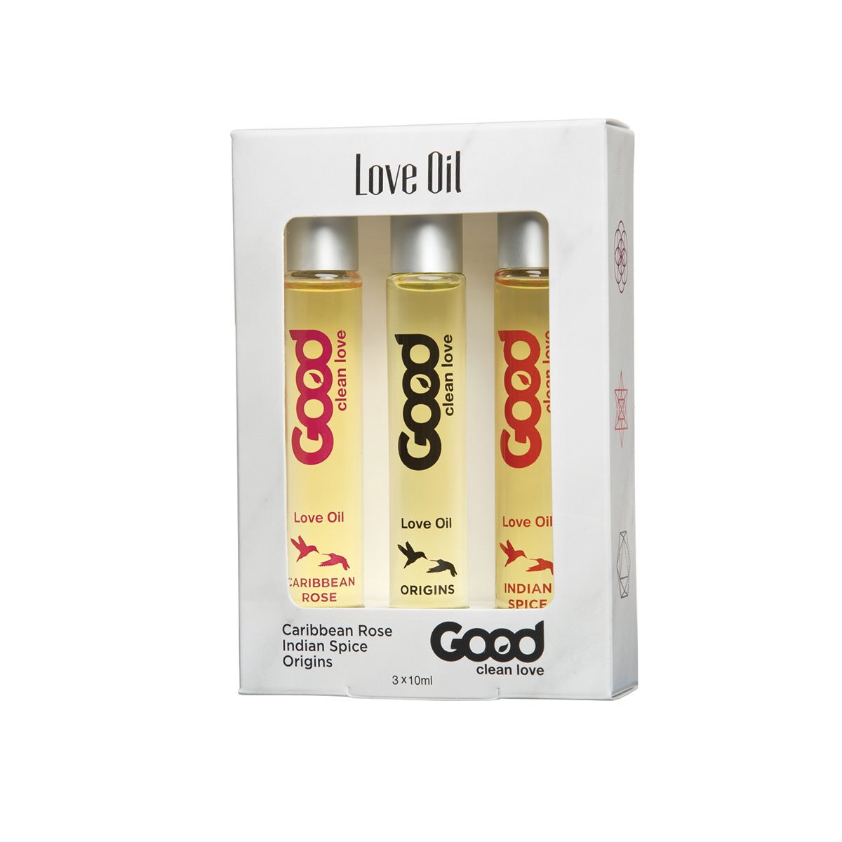 Good Clean Love Oil 1/3oz Sampler 3pk