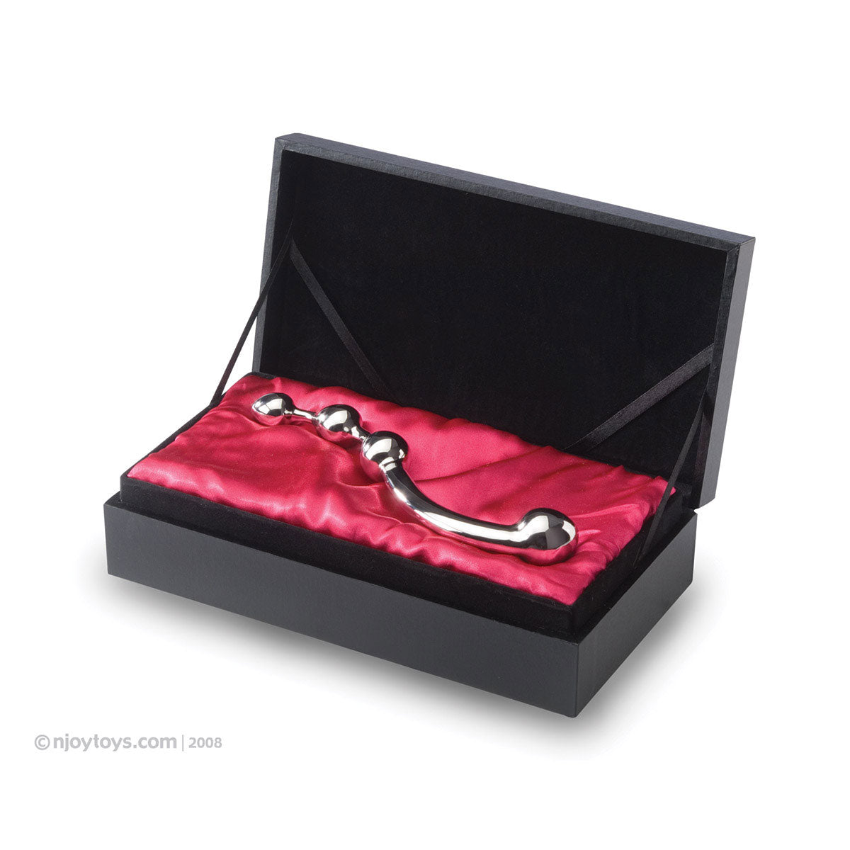 njoy Fun Wand Stainless Steel Anal & G-Spot Dildo