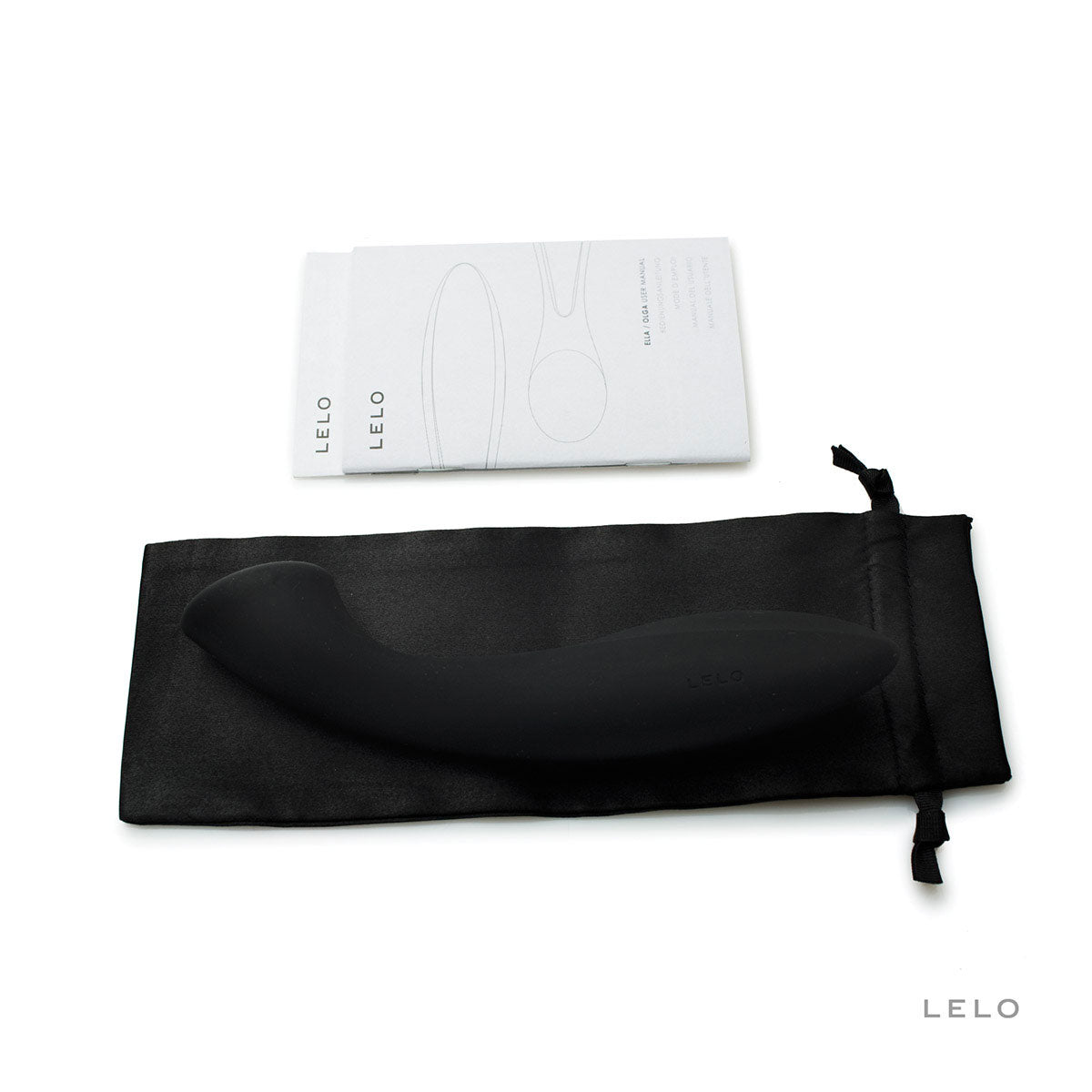 LELO Ella Smooth Seamless Clitoral Vibrator Black