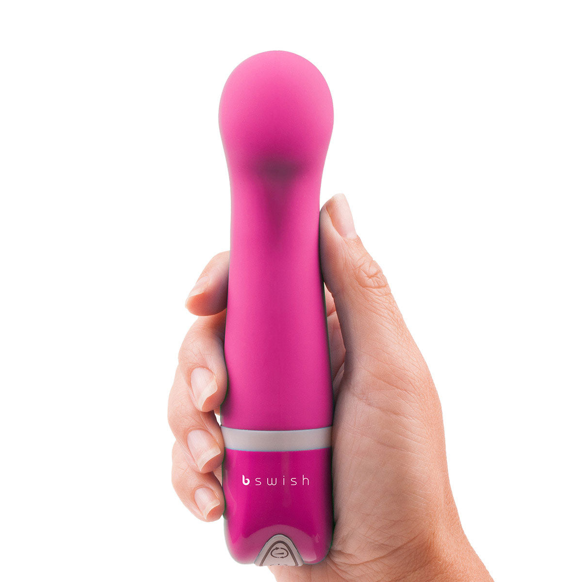 B Swish Bdesired Deluxe Curve Vibrator Rose