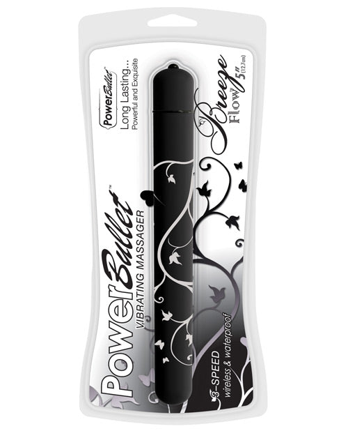 PowerBullet Breeze Flow 3-Speed Bullet Vibrator