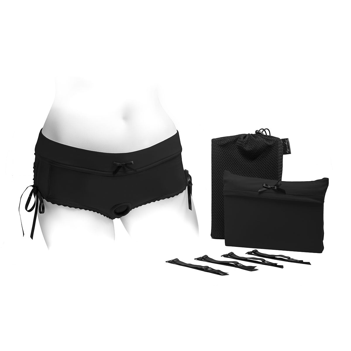 SpareParts Sasha Lingerie Dildo Harness