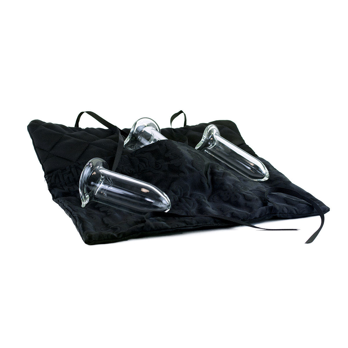 Crystal Delights Anal Dilator Butt Plugs (Set of 3)