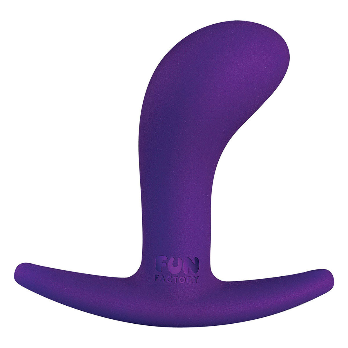 Fun Factory Bootie Curved Beginner's Butt Plug - Small Black