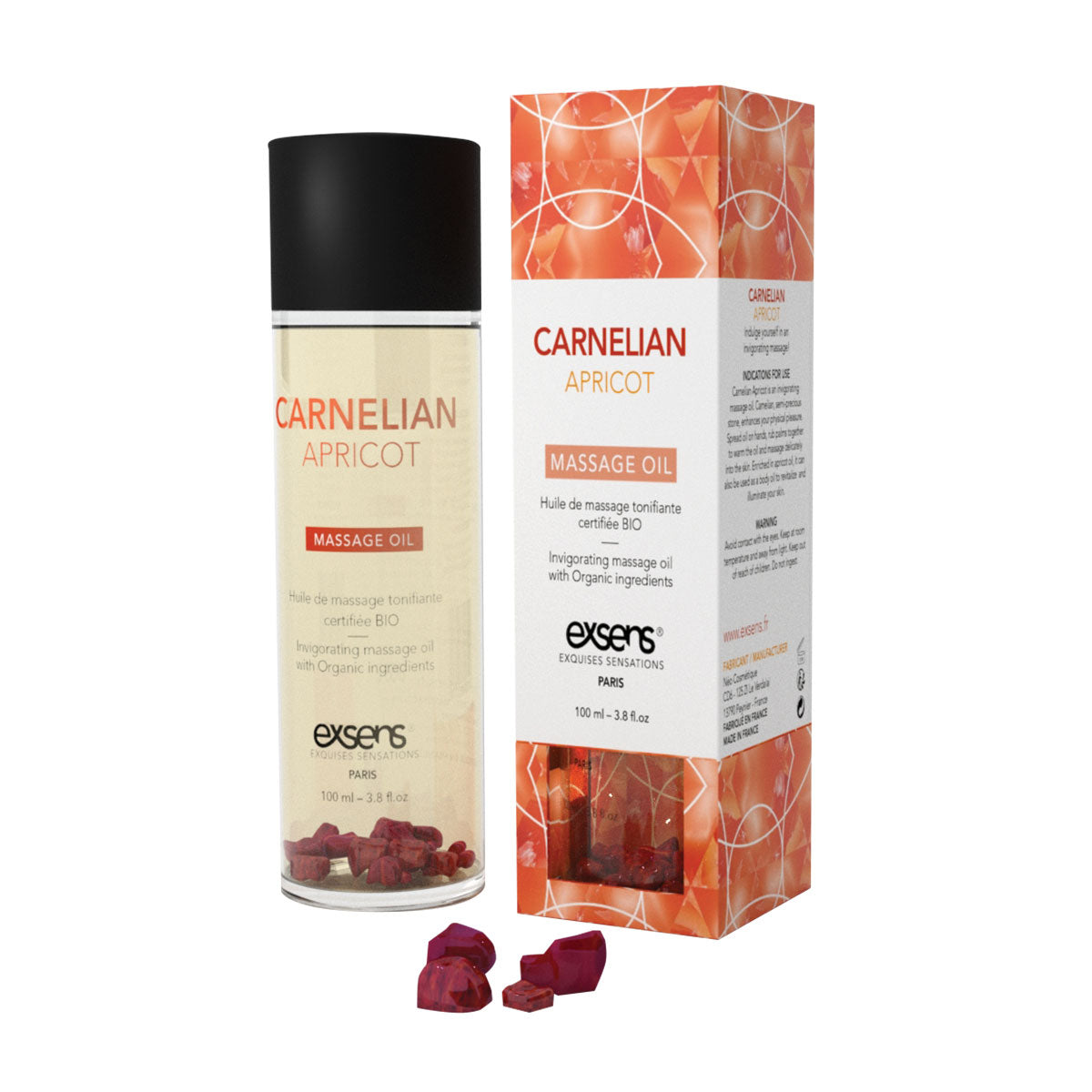 Exsens Massage Oil - 100ml Tiger Eye Macadamia