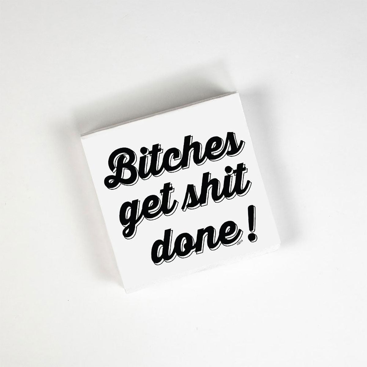 Twisted Wares Bitches Get Shit Done Napkins