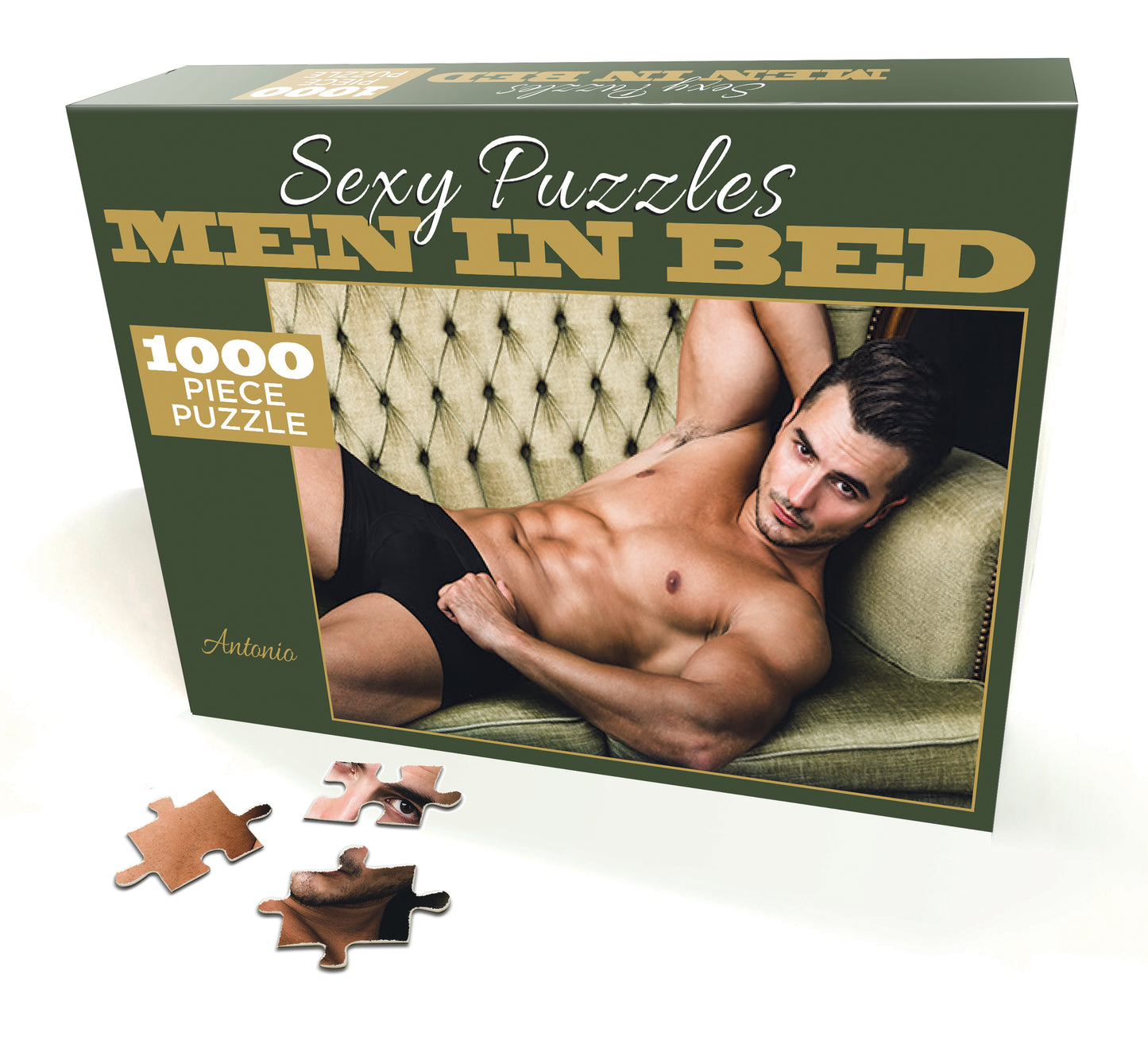 Sexy Puzzle Men In Bed