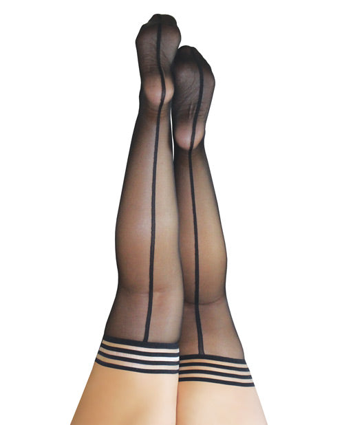 Kix'ies Lois Thigh-High w/ Black Seam