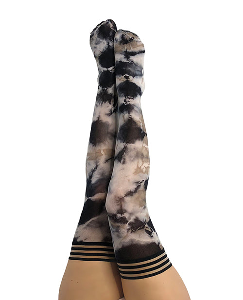 Kix'ies Mackenzie Tie Die Thigh-High