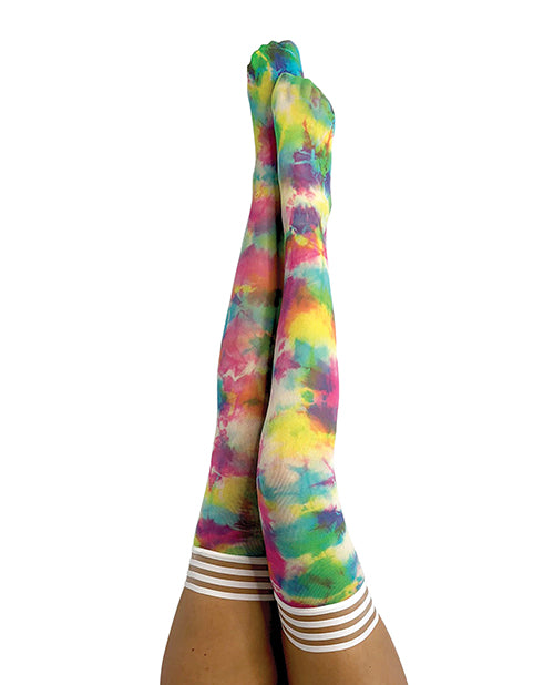 Kix'ies Gilly Tie Die Thigh-High