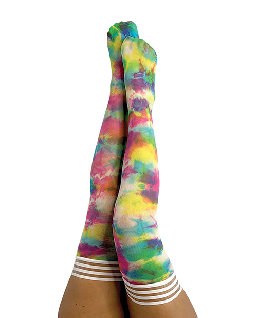 Kix'ies Gilly Tie Die Thigh-High