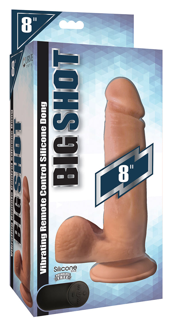 Big Shot Liquid Silicone Dildo w/ Balls