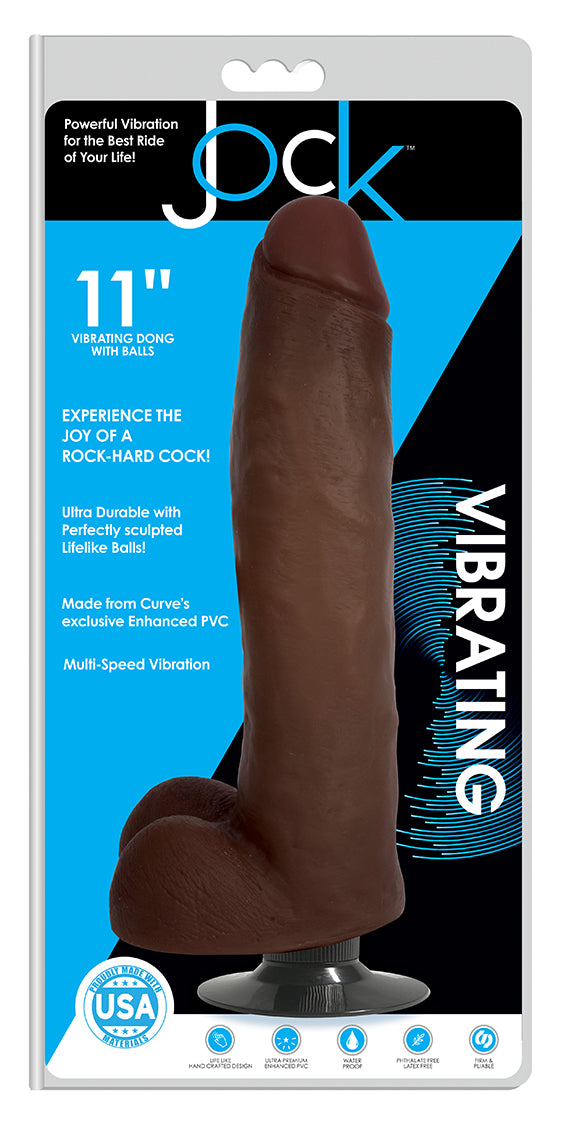 Jock Vibrating Dildo w/ Balls