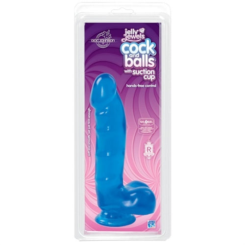 Jelly Cock and Balls w/ Suction Cup