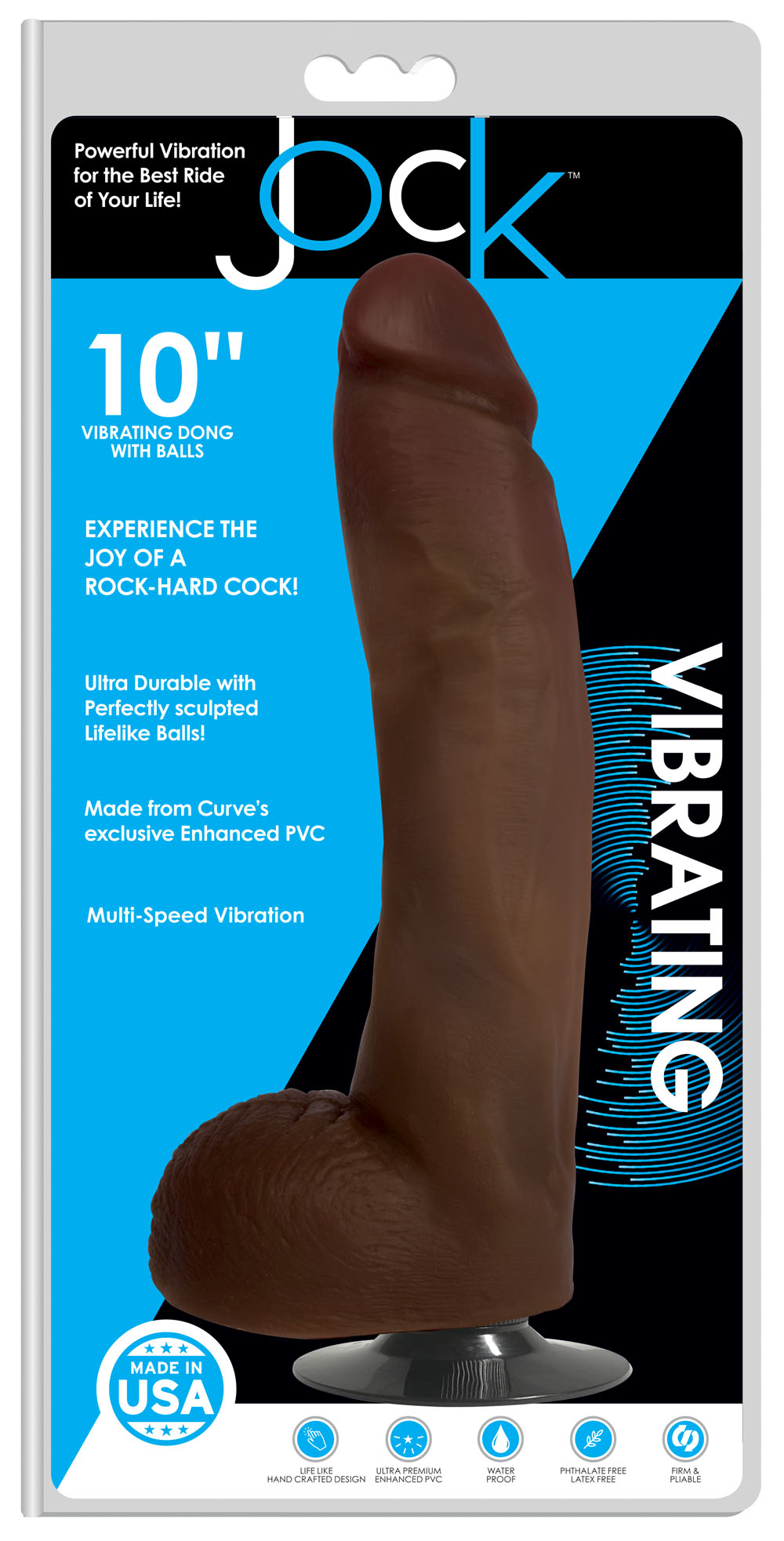 Jock Vibrating Dildo w/ Balls