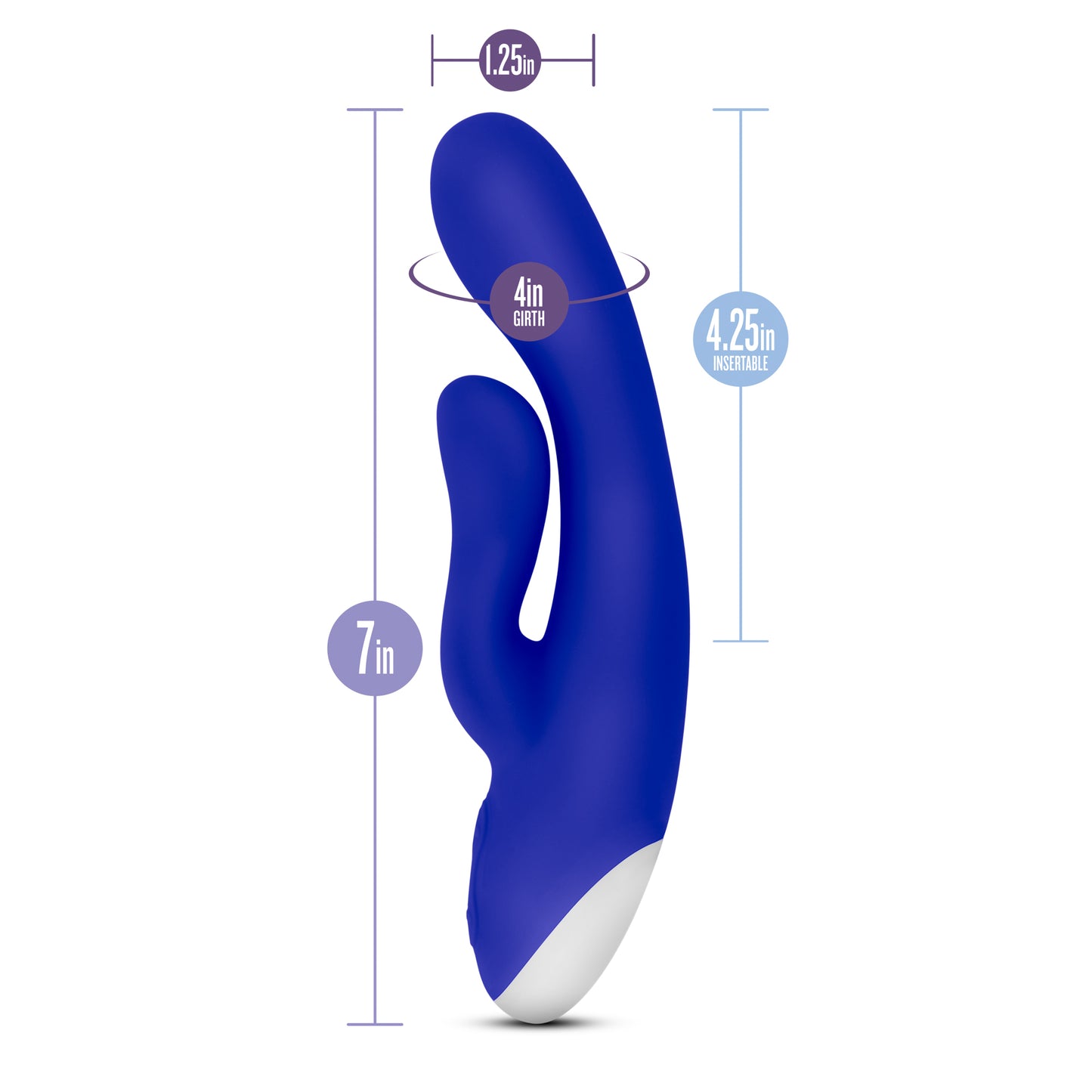 Hop Trix Rabbit Rumbling Duo-Style Rabbit Vibrator
