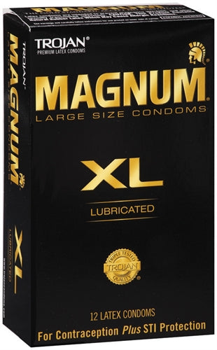 Trojan Magnum XL Lubricated Condoms