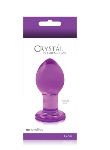 Crystal Premium Glass Butt Plug