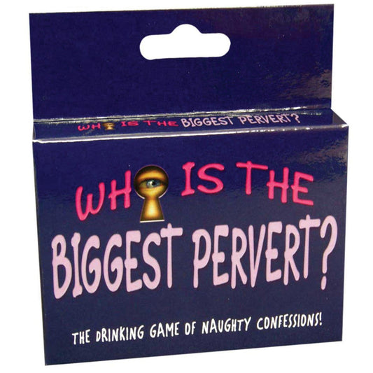 Kheper Games Who Is The Biggest Pervert? Card Game - The Drinking Game of Naughty Confessions!