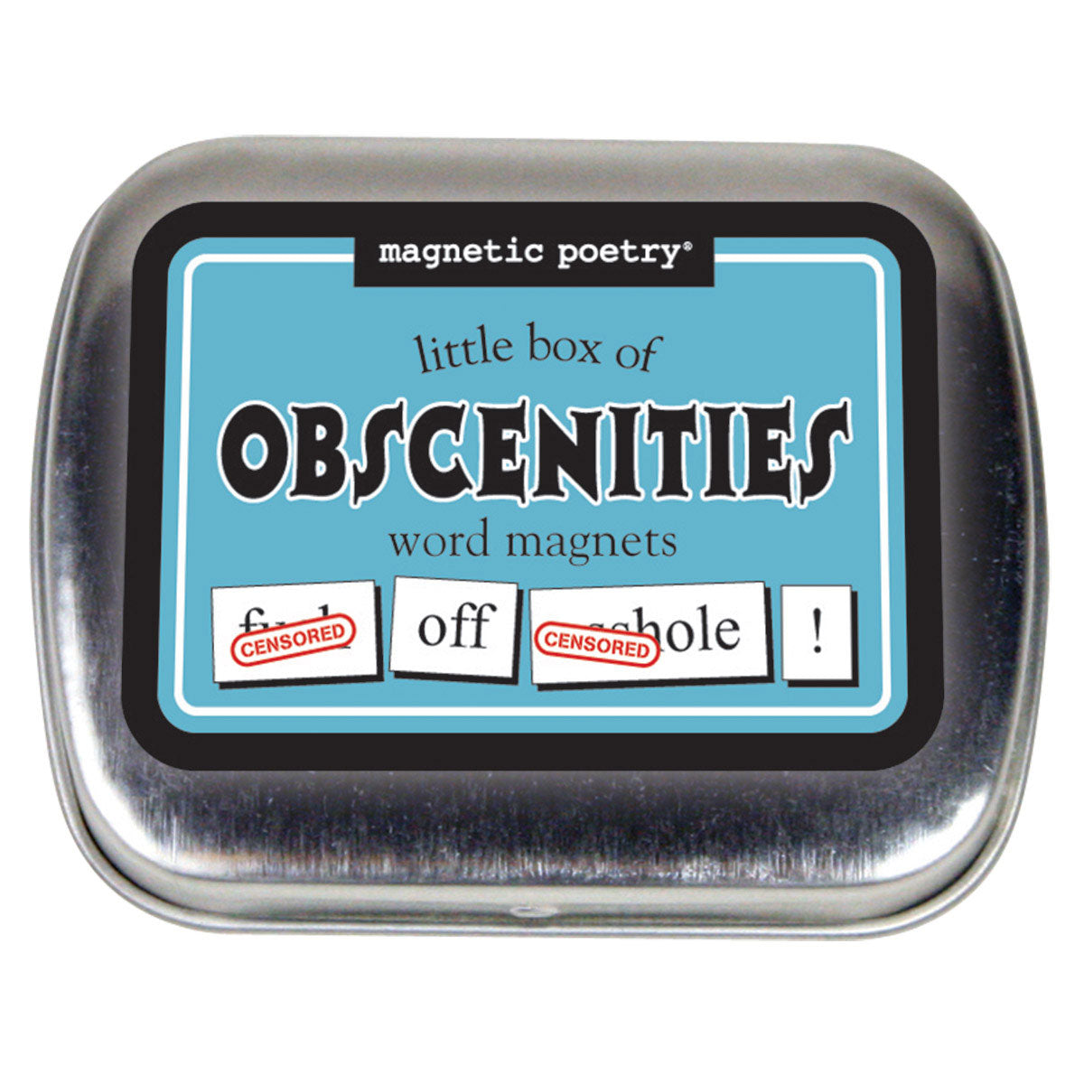 Magnetic Poetry Little Box of Obscenities Word Magnets