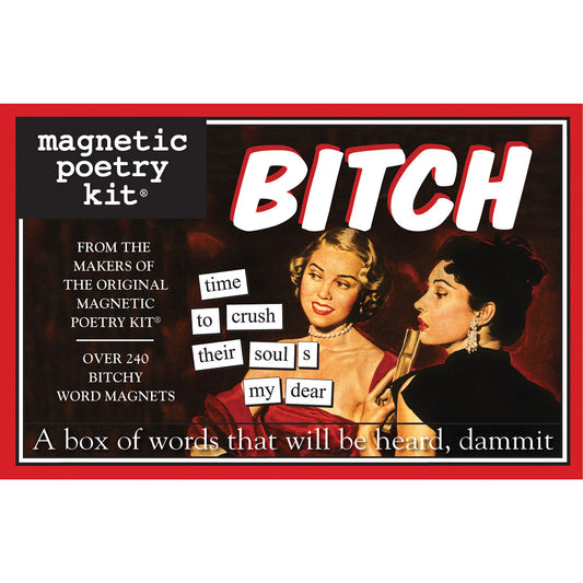 Magnetic Poetry Kit: Bitch Edition