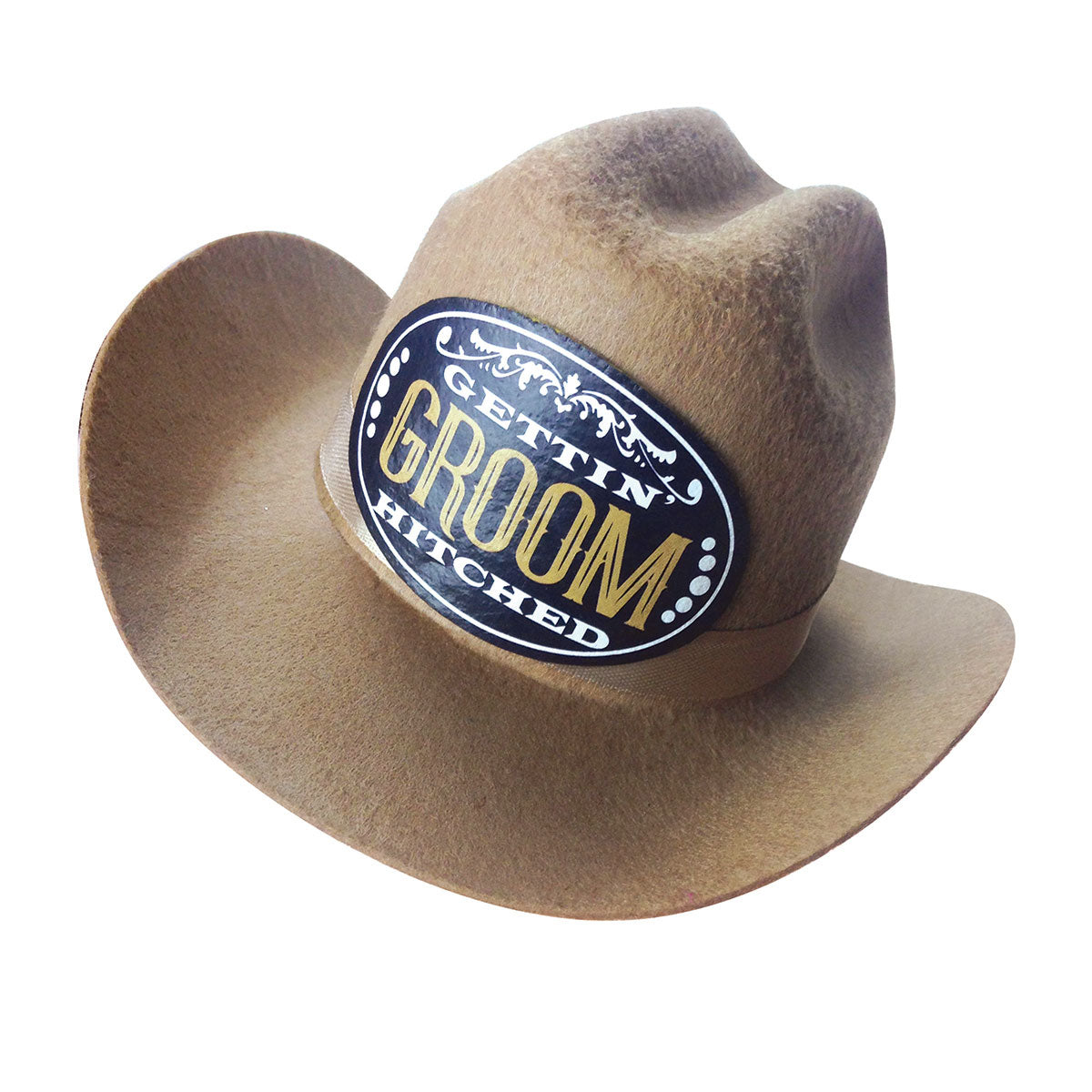 Little Genie Gettin' Hitched Groom Cowboy Hat