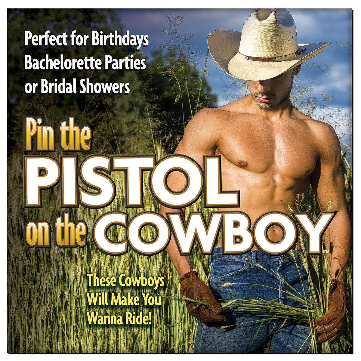 Little Genie Pin the Pistol on the Cowboy