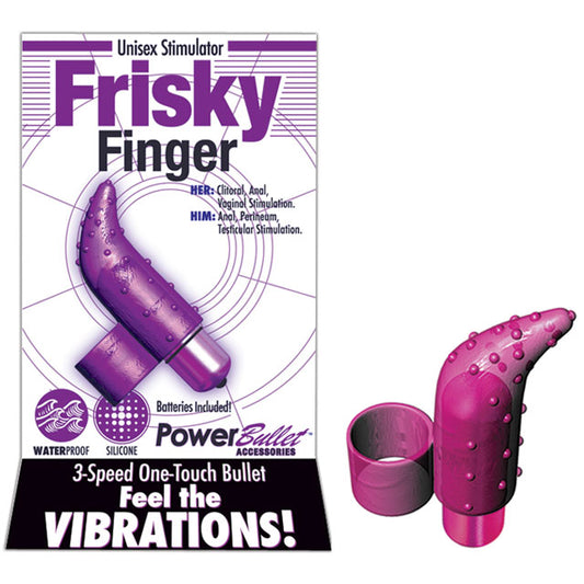 PowerBullet Frisky Finger Unisex Stimulator