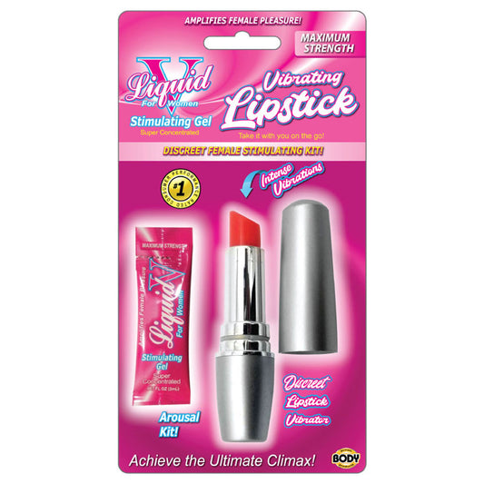 Body Action Liquid V Vibrating Lipstick Kit