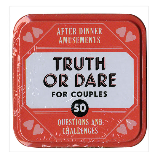 Chronicle Books Truth or Dare for Couples - After Dinner Amusements