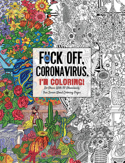 F*uck Off Coronavirus! Coloring Book - Simon & Schuster
