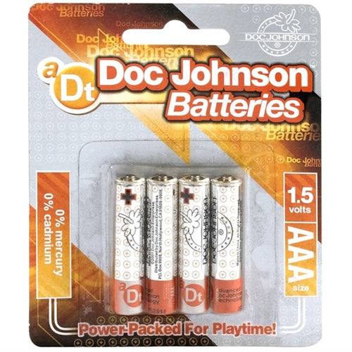 Doc Johnson Batteries 4pk