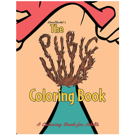 Wood Rocket Pubic Hair Coloring Book