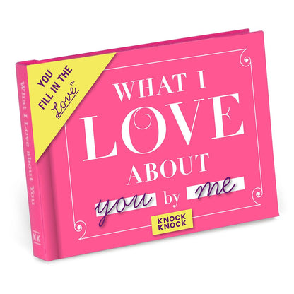 What I Love About You Activity Book - Knock Knock