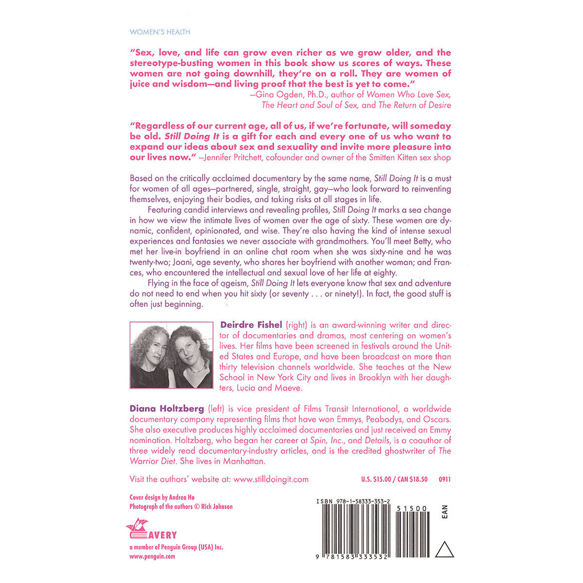 Still Doing It: The Intimate Lives of Women Over 60 - The Intimate Lifes of Women Over Sixty - Avery Books