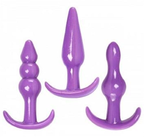Trinity Vibes Anal Trainer 3 Piece Anal Play Kit