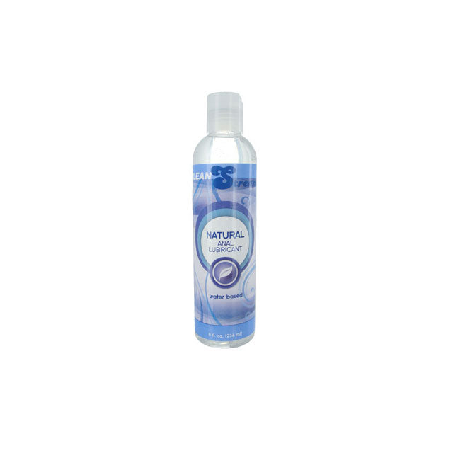CleanStream Natural Water-Based Anal Lubricant 8oz