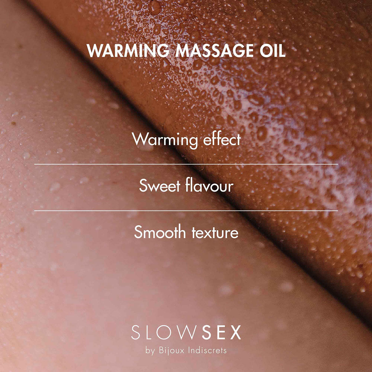 Bijoux Indiscrets Slow Sex Warming Massage Oil 1.69oz