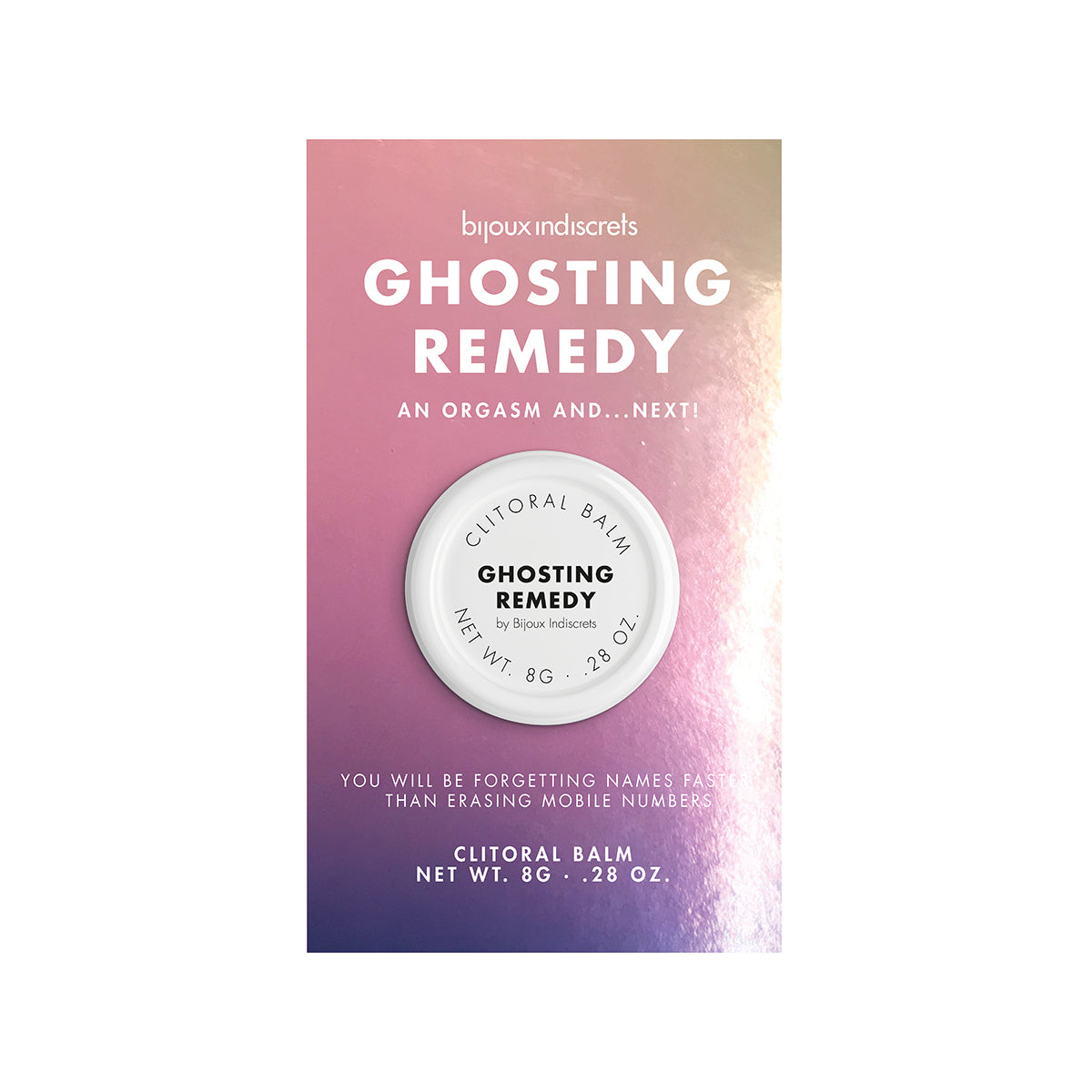 Bijoux Indiscrets Clitherapy Ghosting Remedy Jar Balm