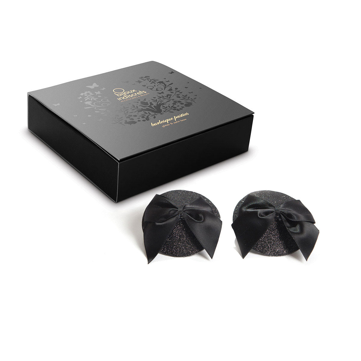 Bijoux Indiscrets Burlesque Pasties Glitter/Bow