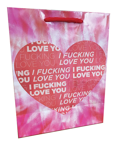 I F*ucking Love You Heart Valentines Gift Bag