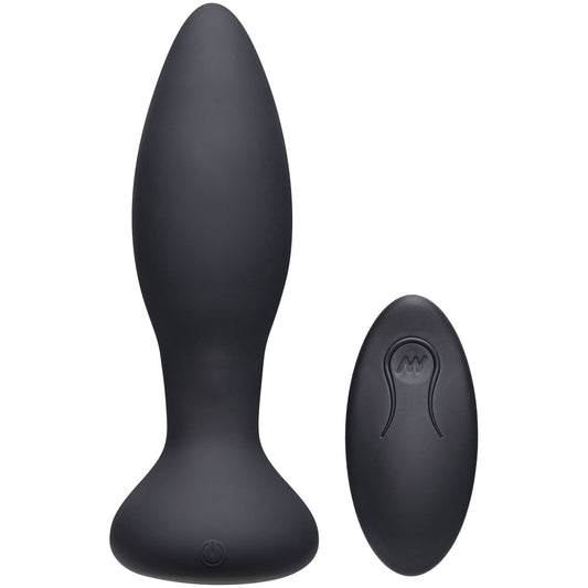 A-Play Thrust Experienced Rechargeable Silicone Anal Plug w/ Remote