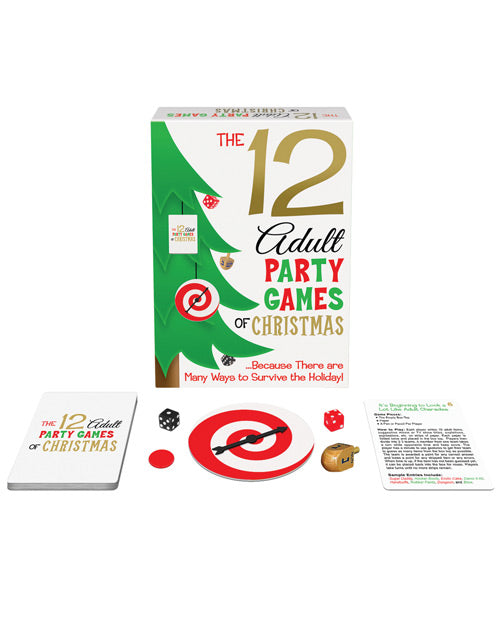 Kheper Games The 12 Adult Party Games of Christmas
