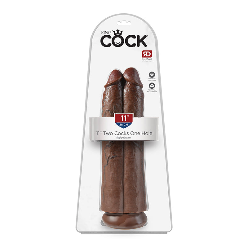 King Cock Two Cocks One Hole